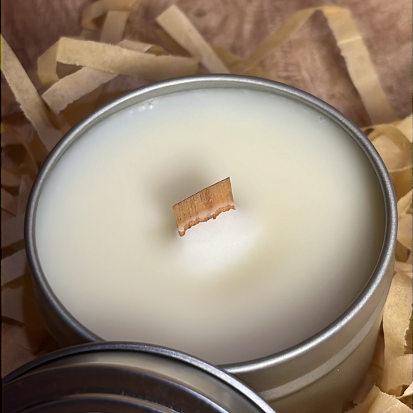 EnZebra 8 oz (approx) Summer Citrus Candle Tin - Picture 2 of 7